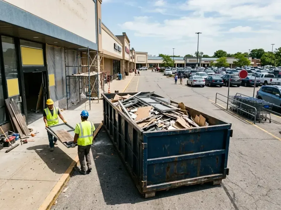 retail-store-renovation-debris-003 — frequently asked questions, Roll-off Dumpster Rentals in Del City, OK